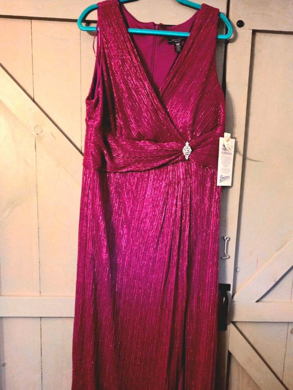 16W Fuschia Gown